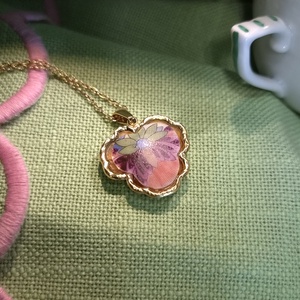 Ónémet porcelánból mennyei medál lánccal - ékszer - nyaklánc - medálos nyaklánc - Meska.hu