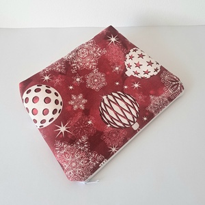 Karácsonyi mintás nagyméretű neszesszer - táska & tok - neszesszer - Meska.hu