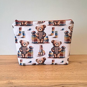 Nagyméretű mackós vízálló neszesszer - Meska.hu