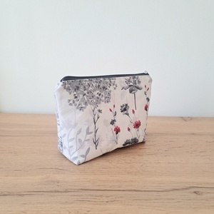 Virágmintás pamut neszesszer - táska & tok - neszesszer - Meska.hu