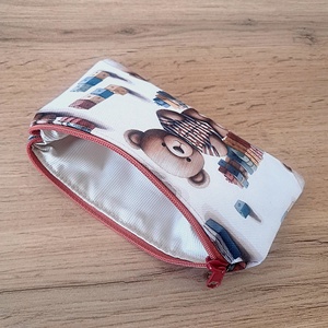 Kisméretű mackós neszesszer - táska & tok - neszesszer - Meska.hu