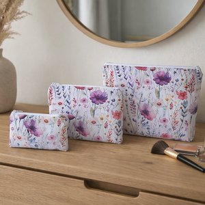 Virágos neszesszer szett - táska & tok - neszesszer - Meska.hu