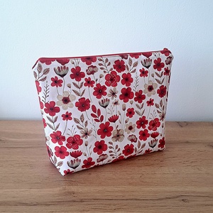 Virágmintás női neszesszer - táska & tok - neszesszer - Meska.hu