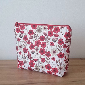 Virágmintás női neszesszer, Táska & Tok, Neszesszer, Varrás, MESKA