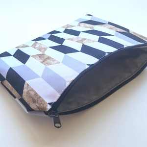 Geometria mintás neszesszer - táska & tok - neszesszer - Meska.hu