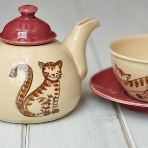 Egyszemélyes teás - otthon & életmód - Meska.hu