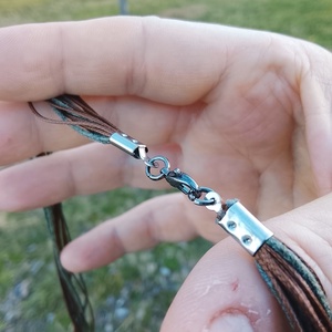 Unakit, fagyöngy köves nyaklánc, nyakék  - ékszer - nyaklánc - gyöngyös nyaklánc - Meska.hu