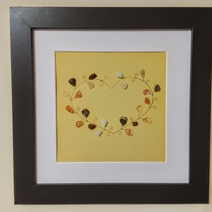 Féldrágakő falikép , Otthon & Életmód, Dekoráció, Kép & Falikép, Kavics kép, , MESKA