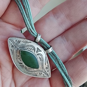 Ezüst medálos nyaklánc, Ékszer, Nyaklánc, Gyöngyös nyaklánc, Ékszerkészítés, MESKA