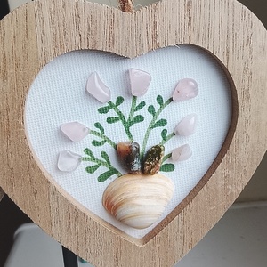  keretben féldrágakő falikép , Otthon & Életmód, Dekoráció, Kép & Falikép, Kavics kép, Mindenmás, MESKA