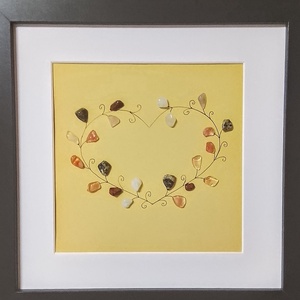 Féldrágakő falikép , Otthon & Életmód, Dekoráció, Kép & Falikép, Kavics kép, , MESKA