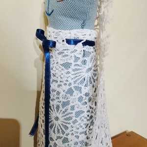 Cica baba menyasszonyi ruhában - játék & sport - plüssállat & játékfigura - cica - Meska.hu