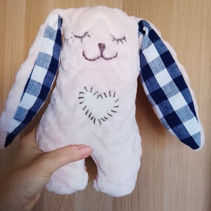 Varrott puha nyuszi textilfigura - játék & sport - plüssállat & játékfigura - hal - Meska.hu