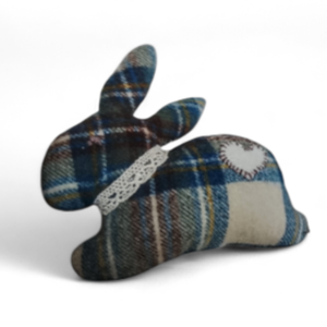 Varrott puha nyuszi textilfigura, Játék & Sport, Plüssállat & Játékfigura, Hal, Varrás, MESKA