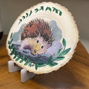 Süni fa korongon, Művészet, Festmény, Akril, Festészet, MESKA