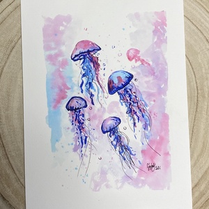 Tengeri kollekció - művészet - festmény - festmény vegyes technika - Meska.hu