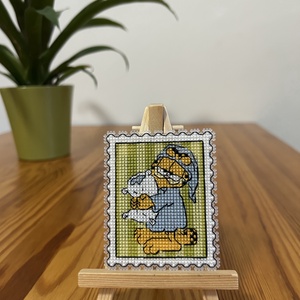 Garfield hűtőmágnes  - Meska.hu