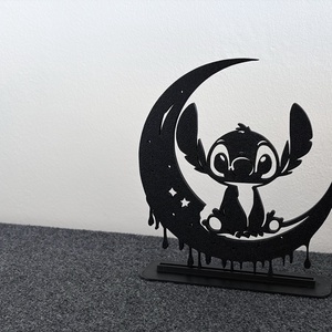 Stitch Dreaming on the Moon � Asztali Dekoráció - otthon & életmód - dekoráció - asztal és polc dekoráció - asztaldísz - Meska.hu