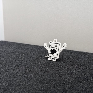 FirkaBob (DoodleBob) Kulcstartó � A rajzfilmvilág legcukibb bajkeverője - táska & tok - kulcstartó & táskadísz - kulcstartó - Meska.hu