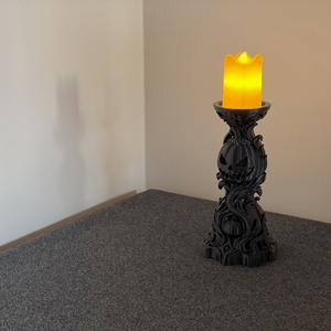 Töklámpásos LED mécsestartó / hangulatlámpa - otthon & életmód - dekoráció - halloween - halloweeni dekoráció - Meska.hu