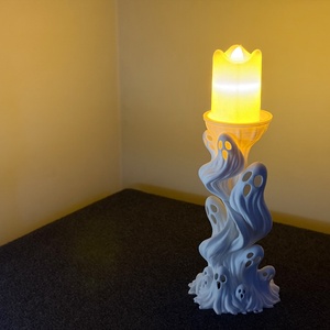 Szellemek LED Gyertyatartó - otthon & életmód - dekoráció - halloween - halloweeni dekoráció - Meska.hu