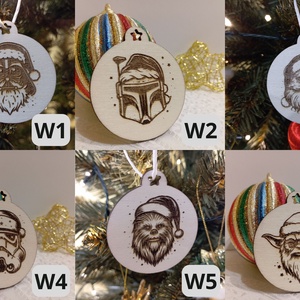 Star Wars-os Karácsonyfadísz - karácsony - karácsonyi lakásdekoráció - karácsonyfadíszek - Meska.hu