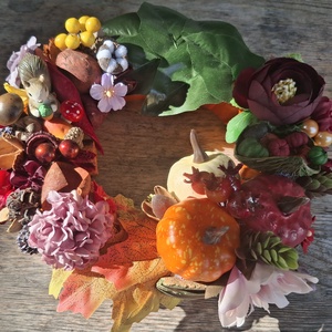 Mit gyűjt a mókuska? - otthon & életmód - dekoráció - ajtó- és ablak dekoráció - ajtódísz & kopogtató - Meska.hu