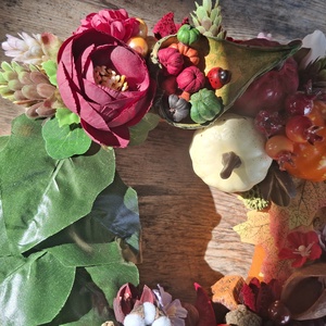 Mit gyűjt a mókuska? - otthon & életmód - dekoráció - ajtó- és ablak dekoráció - ajtódísz & kopogtató - Meska.hu