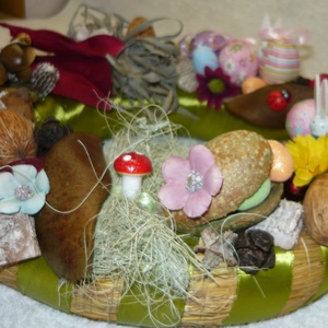 Fa-nyuszik  - otthon & életmód - dekoráció - húsvéti asztaldíszek - Meska.hu