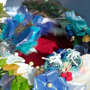 Páva hölgy várja a párját - otthon & életmód - dekoráció - asztal és polc dekoráció - asztaldísz - Meska.hu