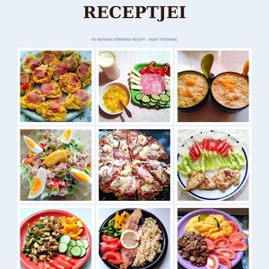 Könnyed receptek - 42 recept - DIGITÁLIS PDF - Georgyna, Könyv & Zene, Könyv, , MESKA