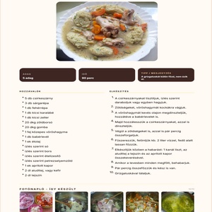 Levesek receptkönyv - 47 recept - DIGITÁLIS PDF - Georgyna - könyv & zene - könyv - Meska.hu