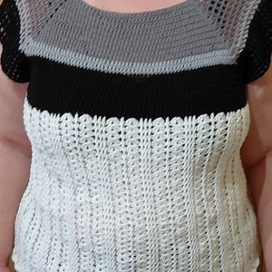 Horgolt felső, Ruha & Divat, Női ruha, Póló, felső, Horgolás, Kerámia, MESKA