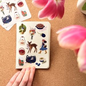 matricaív - Erdőszéli nyár - kellékek & szerszámok - dekorációs kellékek - matricaív - Meska.hu