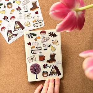 matricaív - Ködös ősz, Kellékek & szerszámok, Dekorációs kellékek, Matricaív, Fotó, grafika, rajz, illusztráció, MESKA