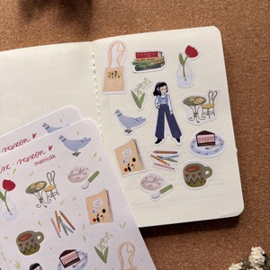 matricaív - Terasz szezon - otthon & életmód - papír, írószer - matrica, matrica csomag - Meska.hu