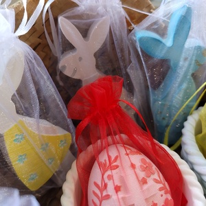 Húsvéti tojás kosárkában - ünnepi díszek, dekorációk - húsvéti díszek és dekorációk - húsvéti kosár - Meska.hu