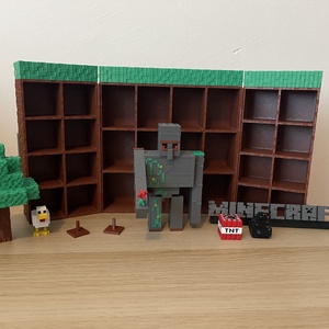 Egyedi Minecraft Kinder Joy figura tároló  - otthon & életmód - tárolás & rendszerezés - doboz - Meska.hu