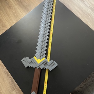 Minecraft Master Sword replica - játék & sport - szerepjáték - Meska.hu