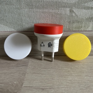 Éjjeli lámpa  3 cserélhető burával + 1db dugalj, Otthon & Életmód, Lámpa, Hangulatlámpa, Mindenmás, MESKA