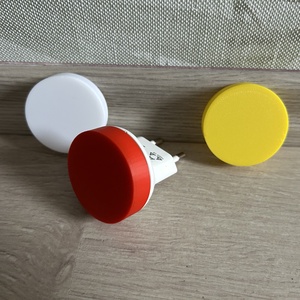 Éjjeli lámpa  3 cserélhető burával + 1db dugalj - otthon & életmód - lámpa - hangulatlámpa - Meska.hu