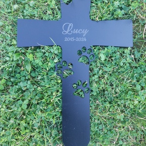 Kisállat emlékkereszt - otthon & életmód - kisállatoknak - más házikedvenceknek - Meska.hu