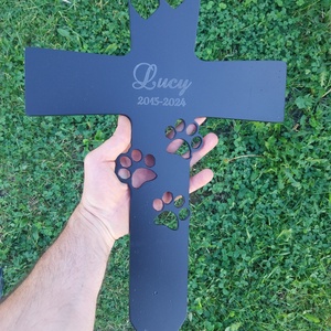 Kisállat emlékkereszt - otthon & életmód - kisállatoknak - más házikedvenceknek - Meska.hu