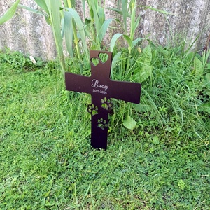 Kisállat emlékkereszt - otthon & életmód - kisállatoknak - más házikedvenceknek - Meska.hu