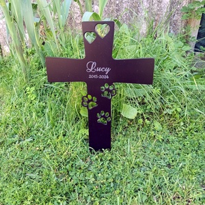 Kisállat emlékkereszt - otthon & életmód - kisállatoknak - más házikedvenceknek - Meska.hu