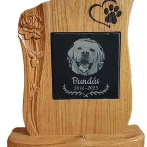 Kisállat síremlék emléktáblával - otthon & életmód - kisállatoknak - más házikedvenceknek - Meska.hu