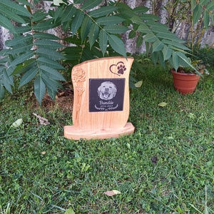 Kisállat síremlék emléktáblával - otthon & életmód - kisállatoknak - más házikedvenceknek - Meska.hu