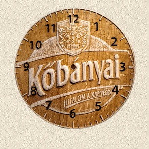 Kőbányai faragott fa 3d falióra - otthon & életmód - dekoráció - fali és függő dekoráció - falióra & óra - Meska.hu
