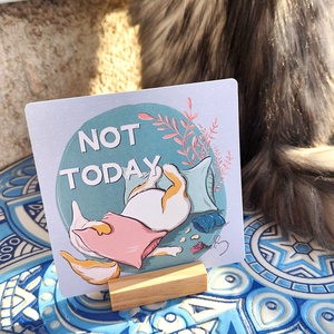 Social Battery töltődés módban � introvertált nyuszi print szett - művészet - grafika & illusztráció - digitális - Meska.hu