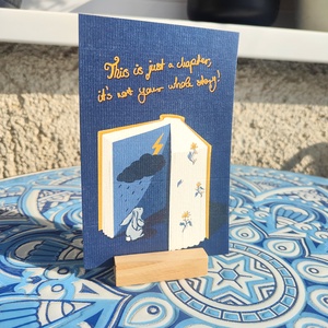 This Is Just a Chapter-reményt adó nyuszi illusztráció - művészet - grafika & illusztráció - digitális - Meska.hu